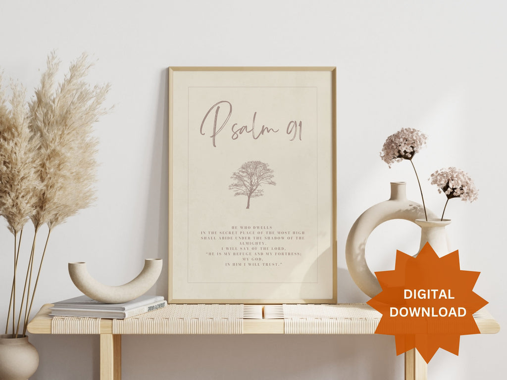 Psalm 91 -DIGITAL DOWNLOAD - Inspired By God