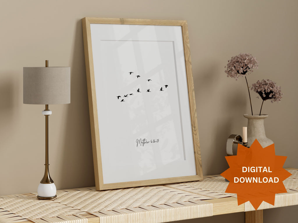 Matthew 6 - DIGITAL DOWNLOAD - Inspired By God