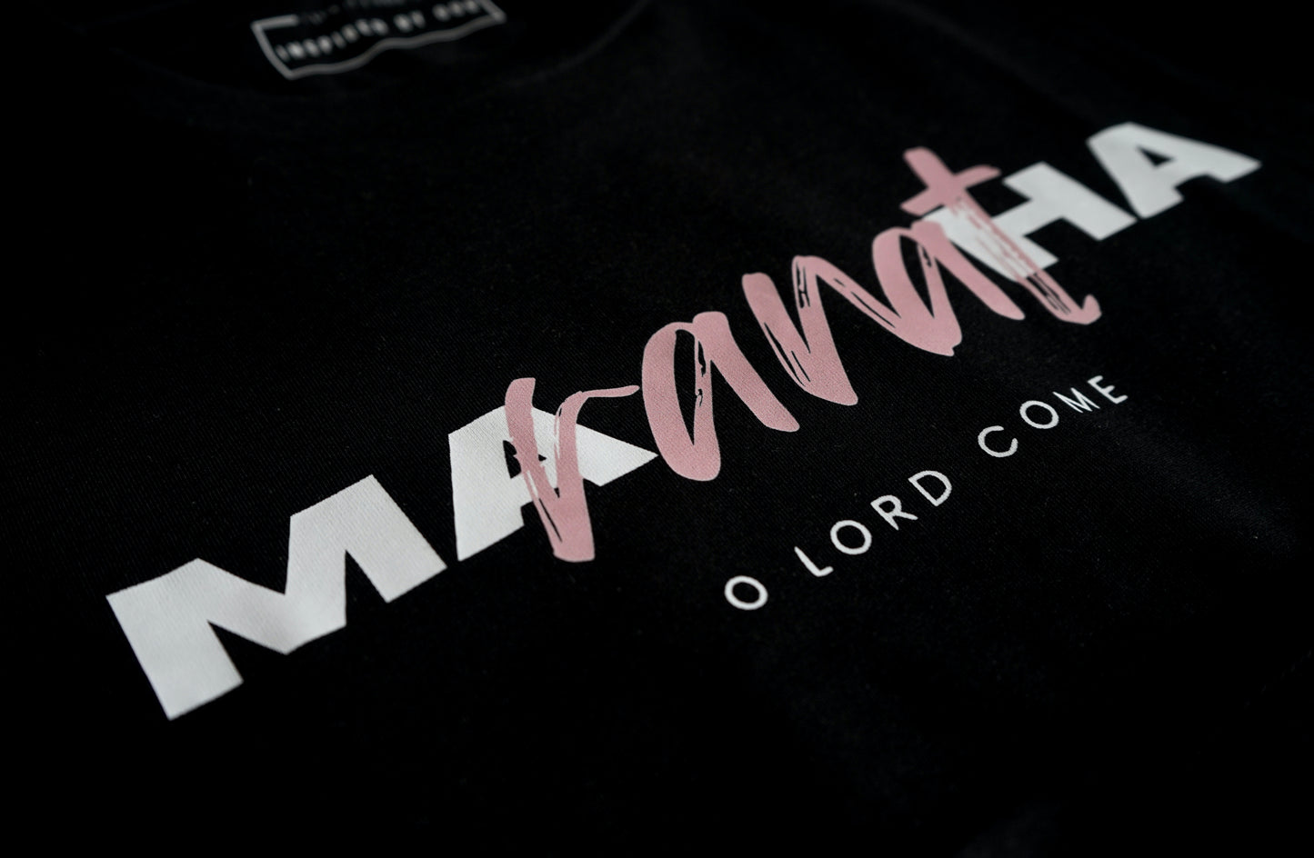 MARANATHA BLACK TEE