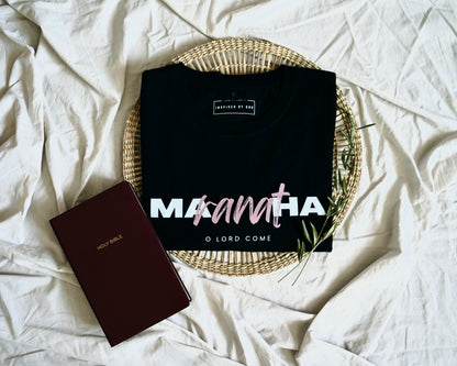 MARANATHA BLACK TEE