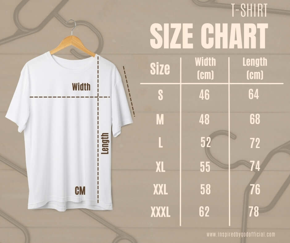 INSPIRED TEE - DESERT DUST - Inspired By God