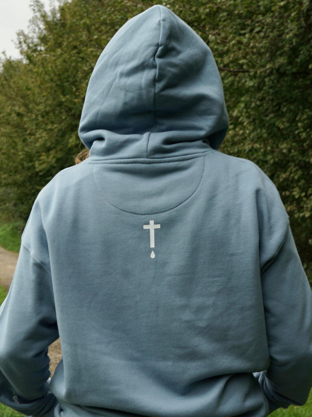 Premium heavyweight hoodie dropped shoulder - Inspired By God
