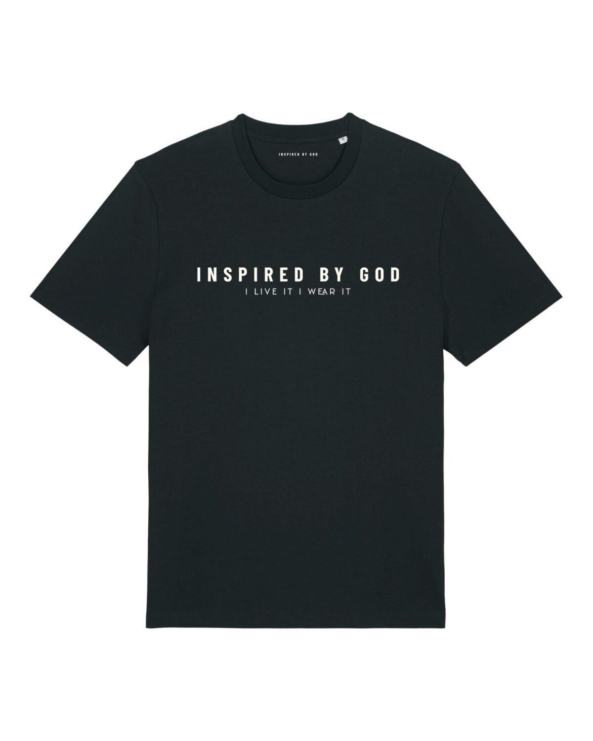 Inspired By God – Black T-shirt