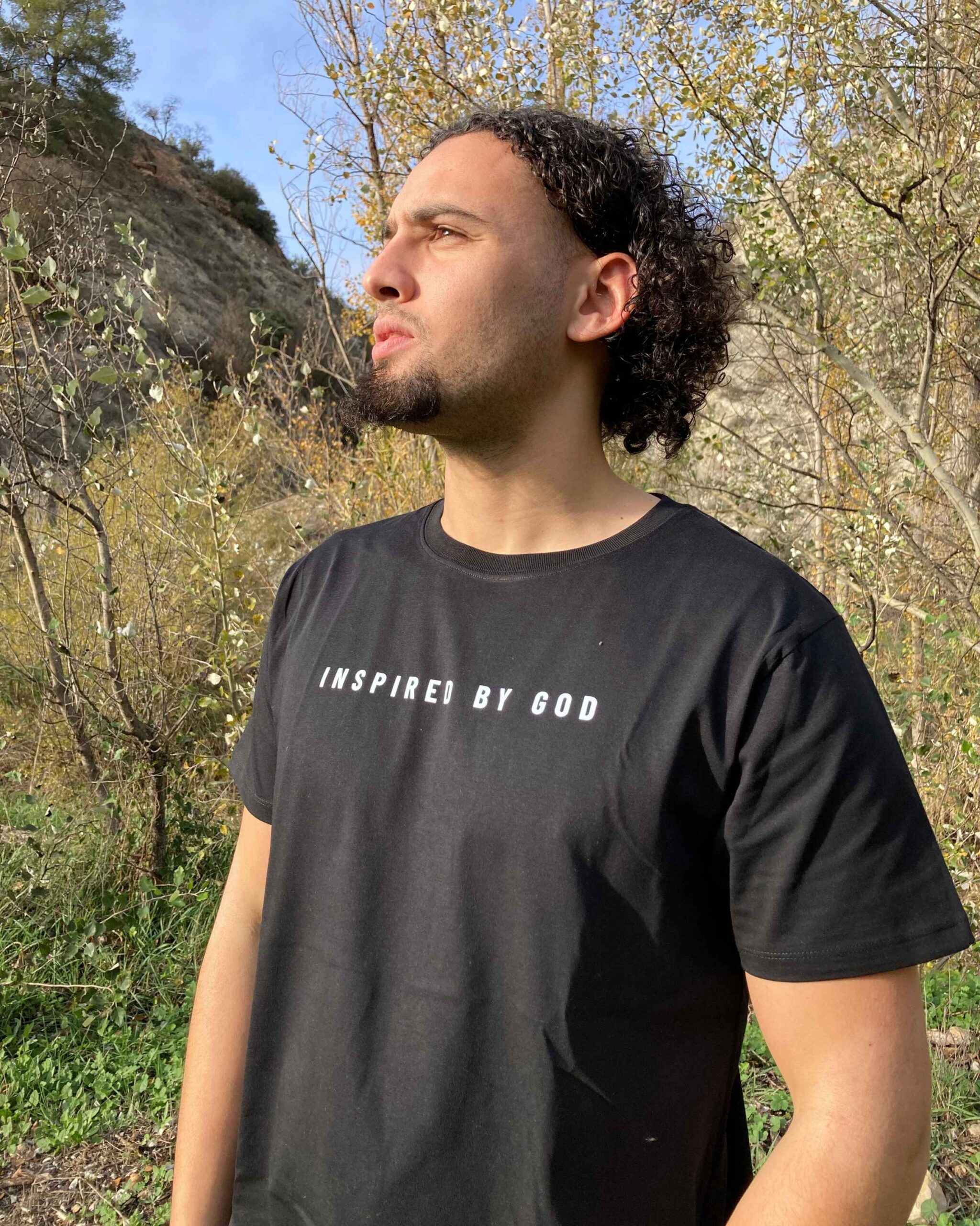 inspired by god man black