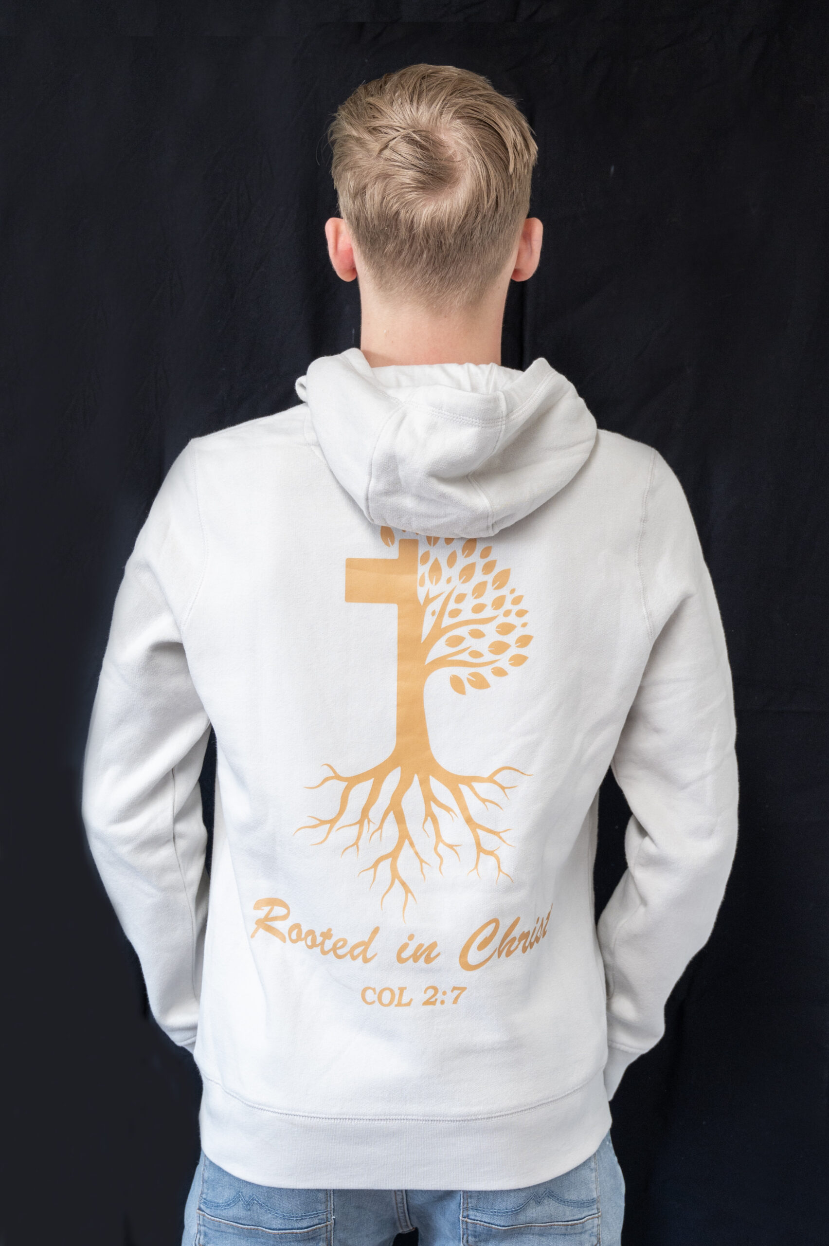 Next hoodie light grey